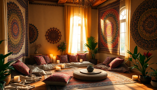 Transform Your Home with Mandala Magic: Creating a Sanctuary of Peace